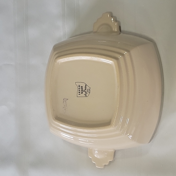 RARE 1920s Leigh Ware Ultra-Shaped Astoria Casserole Dish - Picture 12 of 16